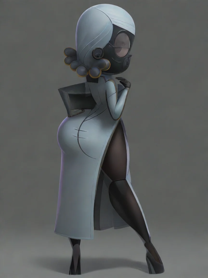 artstation art girls wearing gas masked confident engaging wow 3
