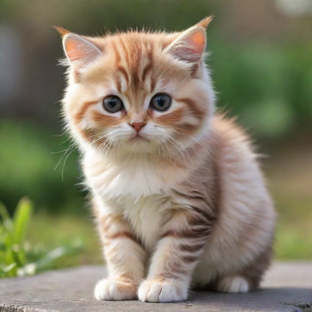 aiartstation art good looking cat strong pose cute super cute adorable hd confident engaging wow 3