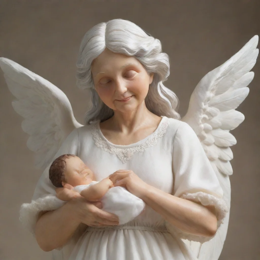 artstation art grandmother angel confident engaging wow 3