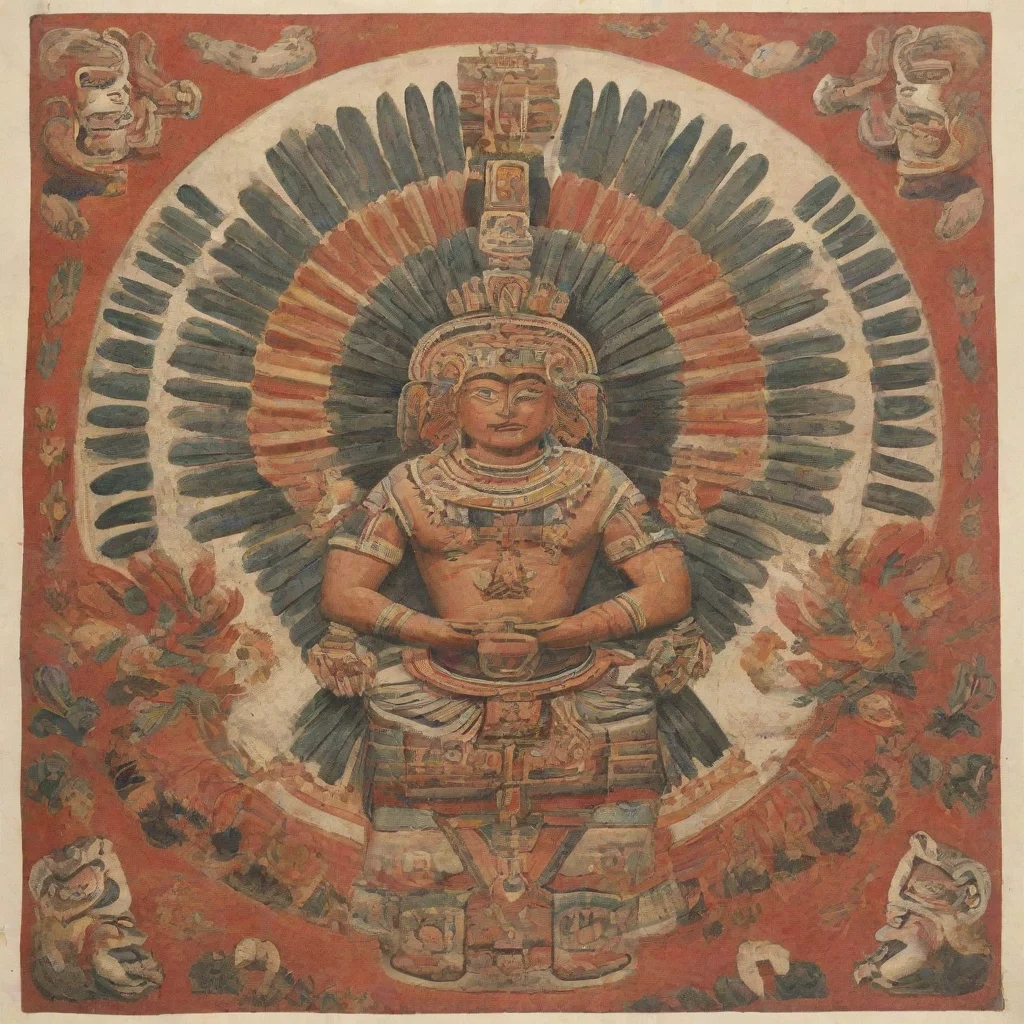 artstation art guerrero azteca confident engaging wow 3