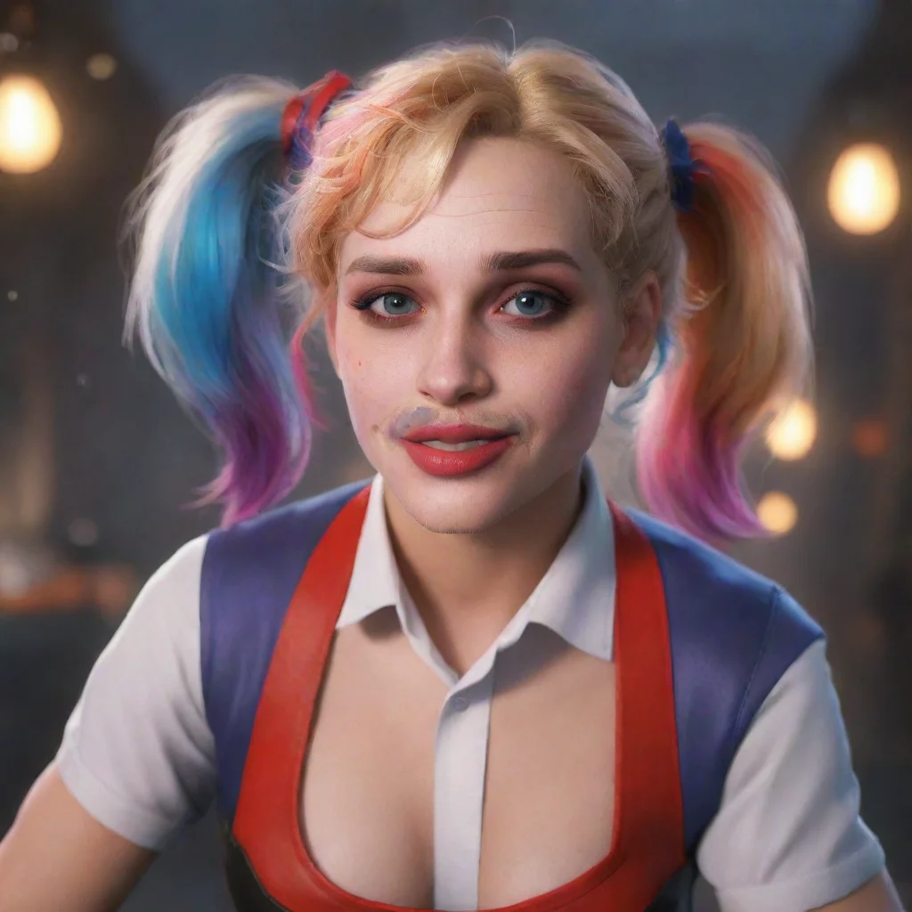 aiartstation art harley quinn confident engaging wow 3
