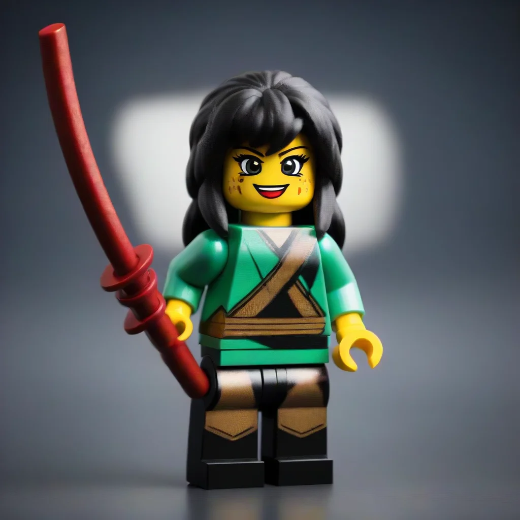 aiartstation art harumi lego ninjago confident engaging wow 3