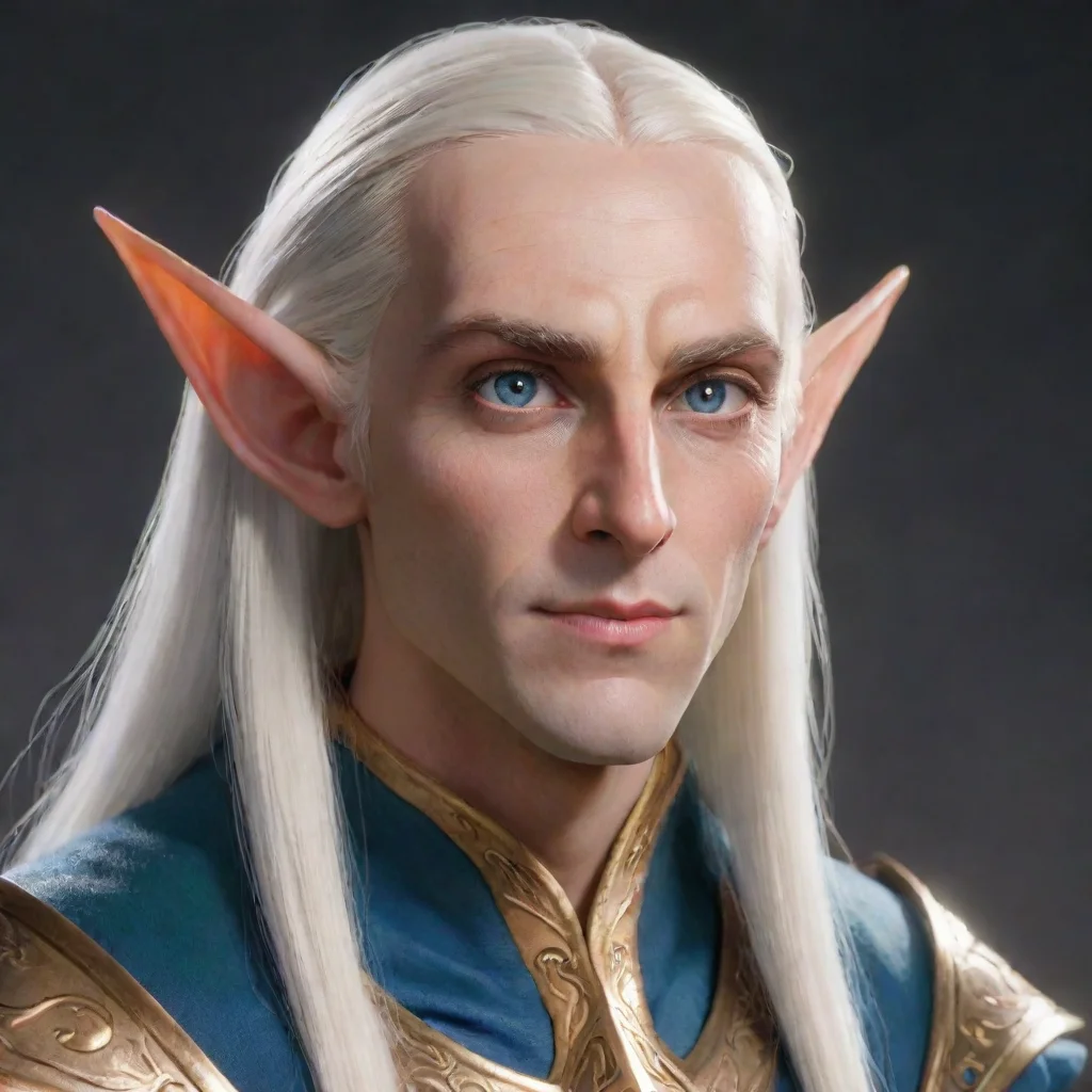 artstation art high elf confident engaging wow 3