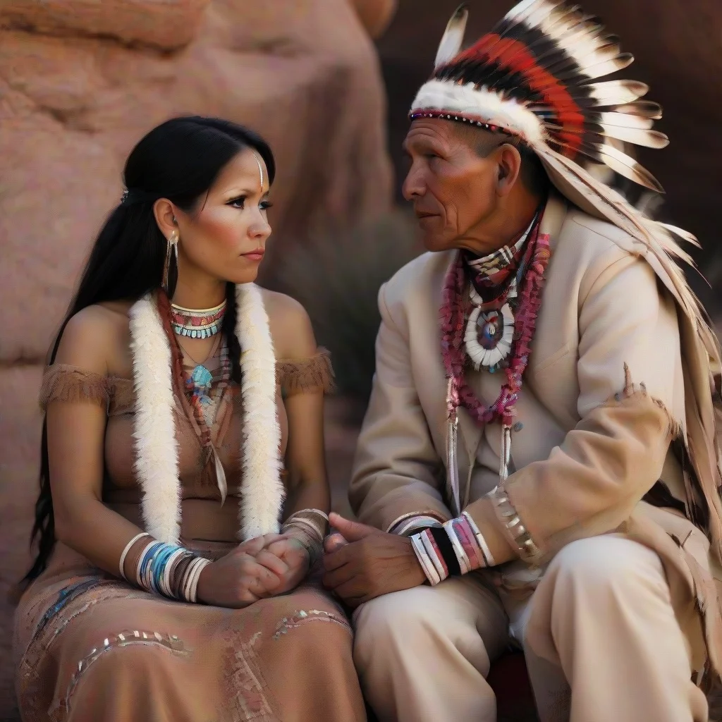 aiartstation art hopi indian wedding confident engaging wow 3