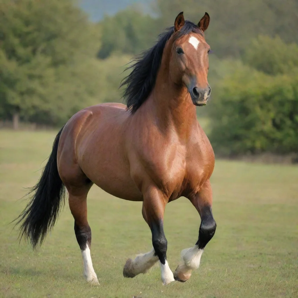 artstation art horse  confident engaging wow 3