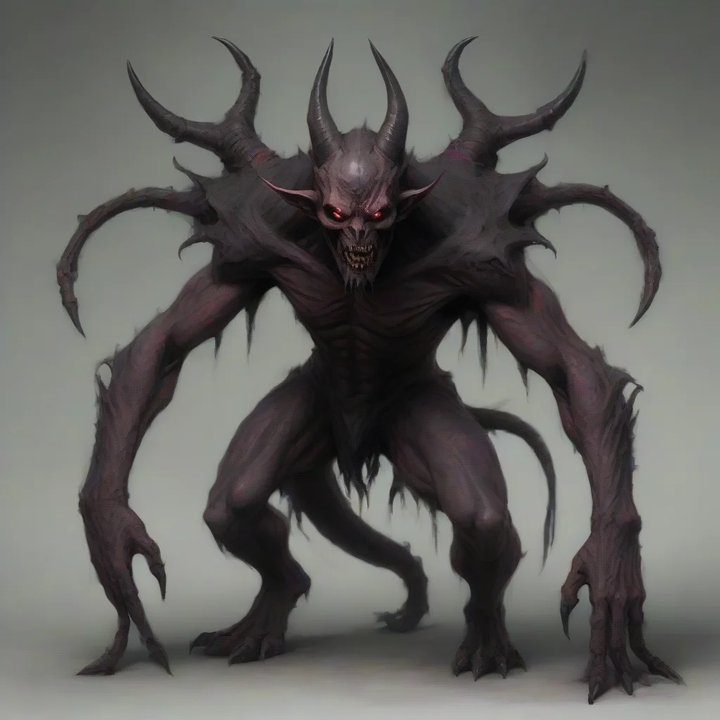 artstation art humanoid demon confident engaging wow 3