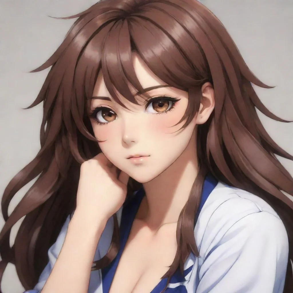 artstation art hypmic girl brown hair confident engaging wow 3