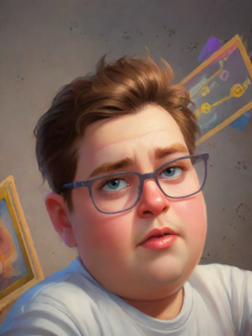 aiartstation art in bambino confident engaging wow 3