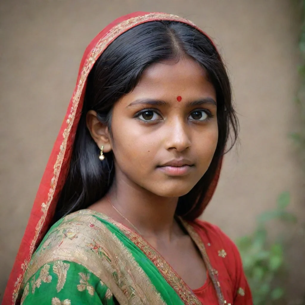 artstation art indian girl confident engaging wow 3