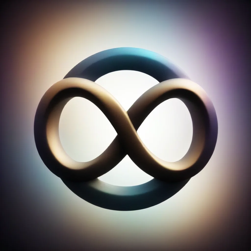 aiartstation art infinity symbol  confident engaging wow 3