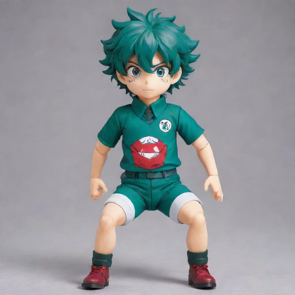 aiartstation art izuku midoriya turned into a doll confident engaging wow 3