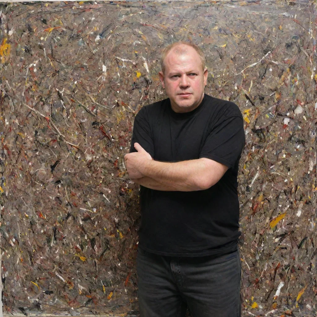 aiartstation art jackson pollock scott morrison confident engaging wow 3
