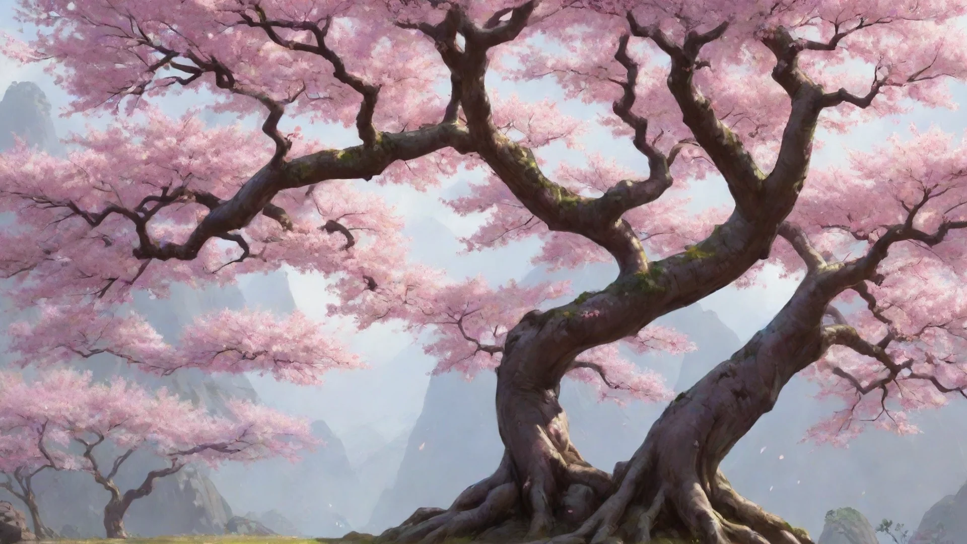 artstation art japanese sakura tree confident engaging wow 3 hdwidescreen