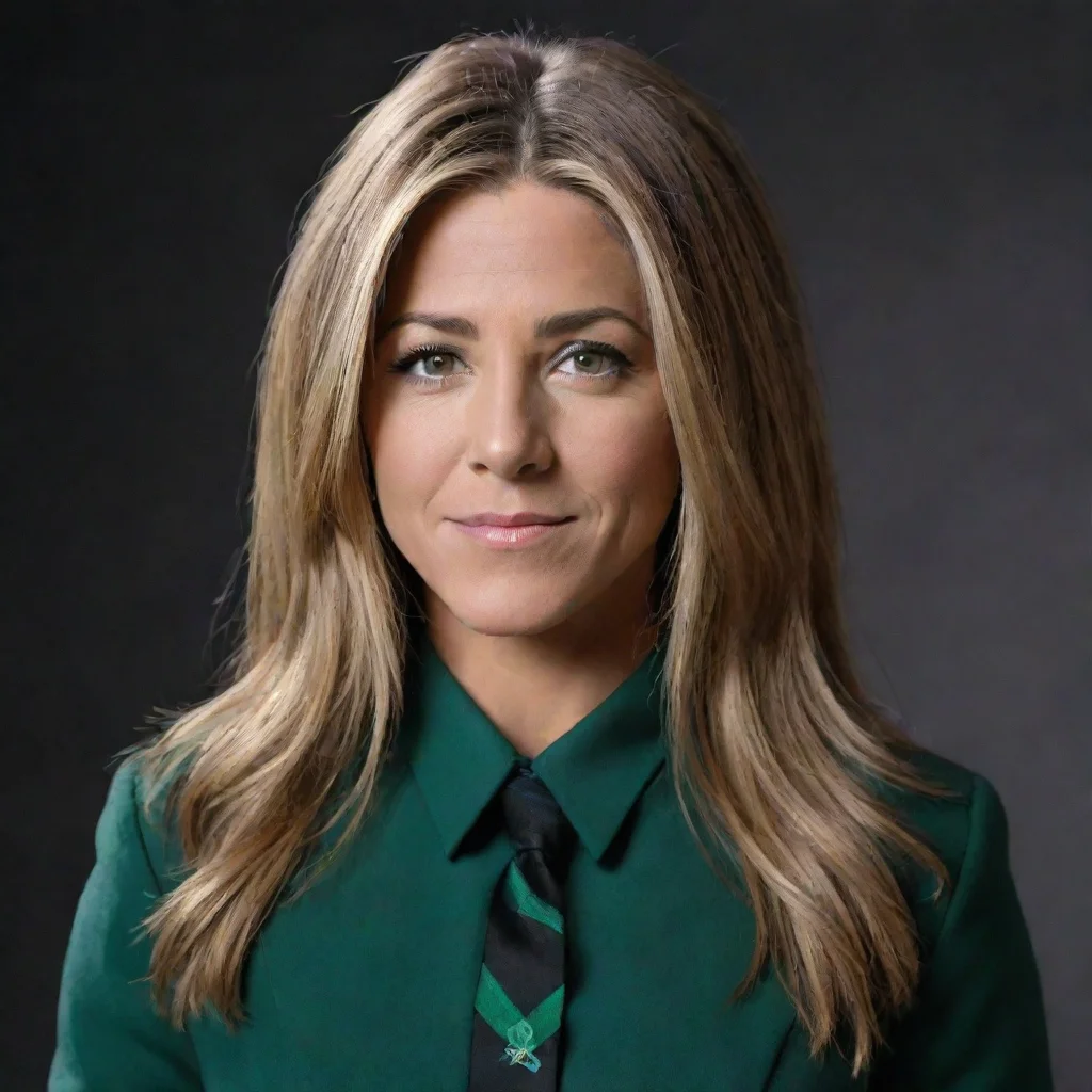 aiartstation art jennifer aniston as a slytherin confident engaging wow 3