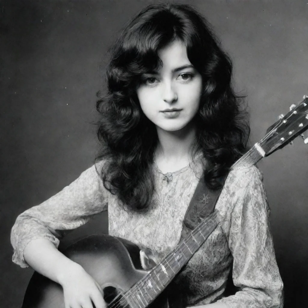 aiartstation art jimmy page as a girl confident engaging wow 3