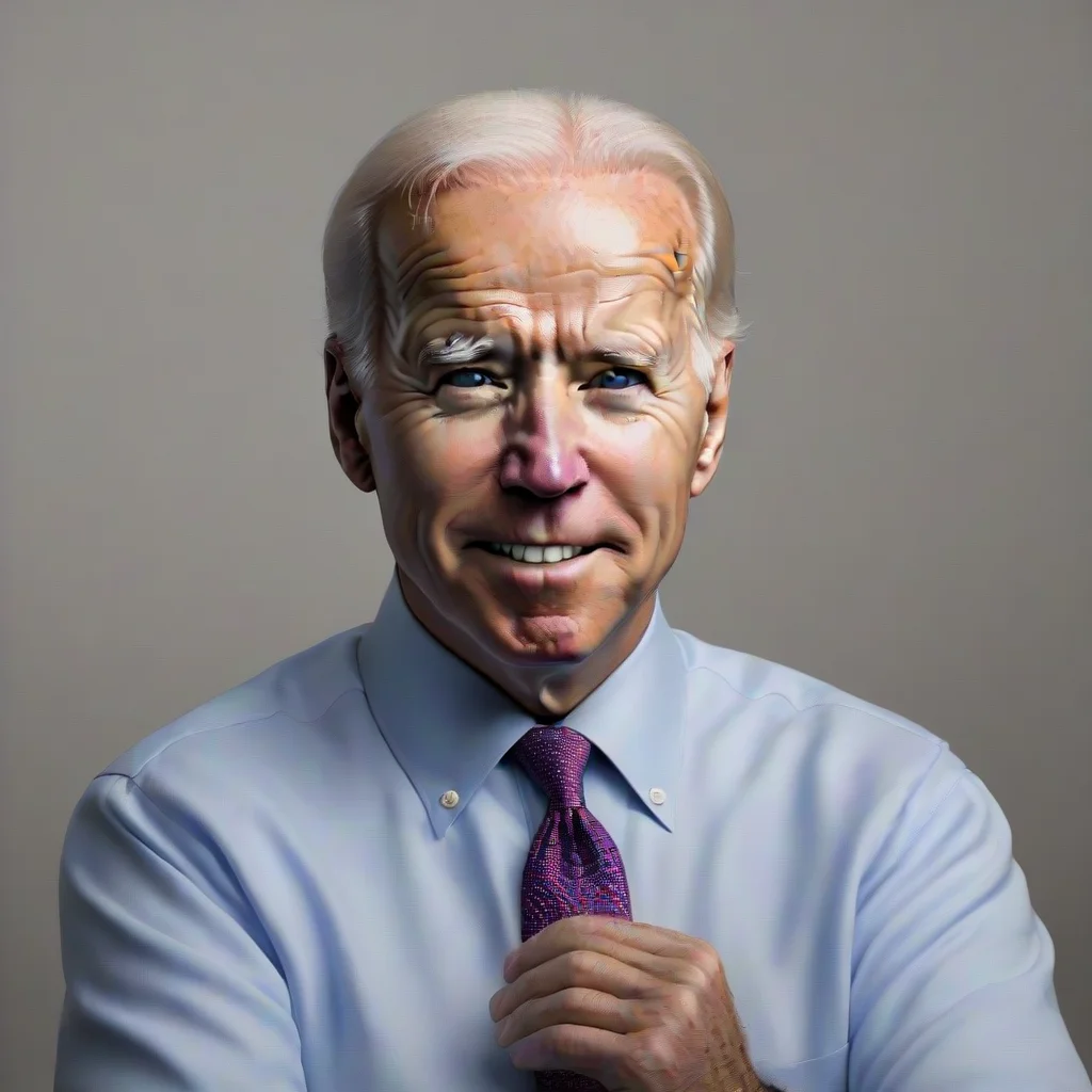 aiartstation art joe biden  confident engaging wow 3