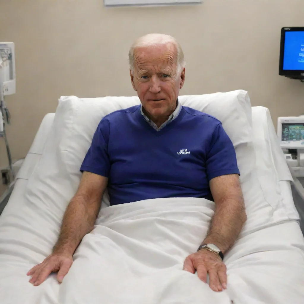 aiartstation art joe biden in intensive care unit confident engaging wow 3
