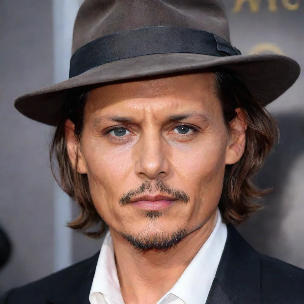 aiartstation art jonny depp confident engaging wow 3