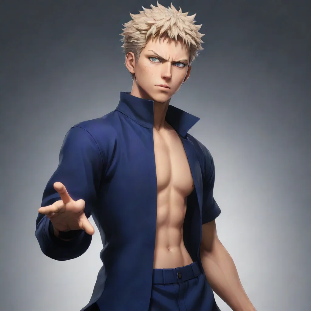 aiartstation art jujutsu kaisen aoi todo confident engaging wow 3