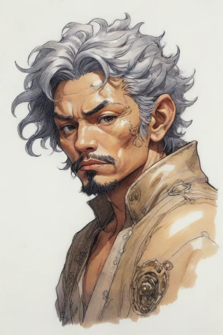 artstation art katsuya terada doodle character confident engaging wow 3 portrait