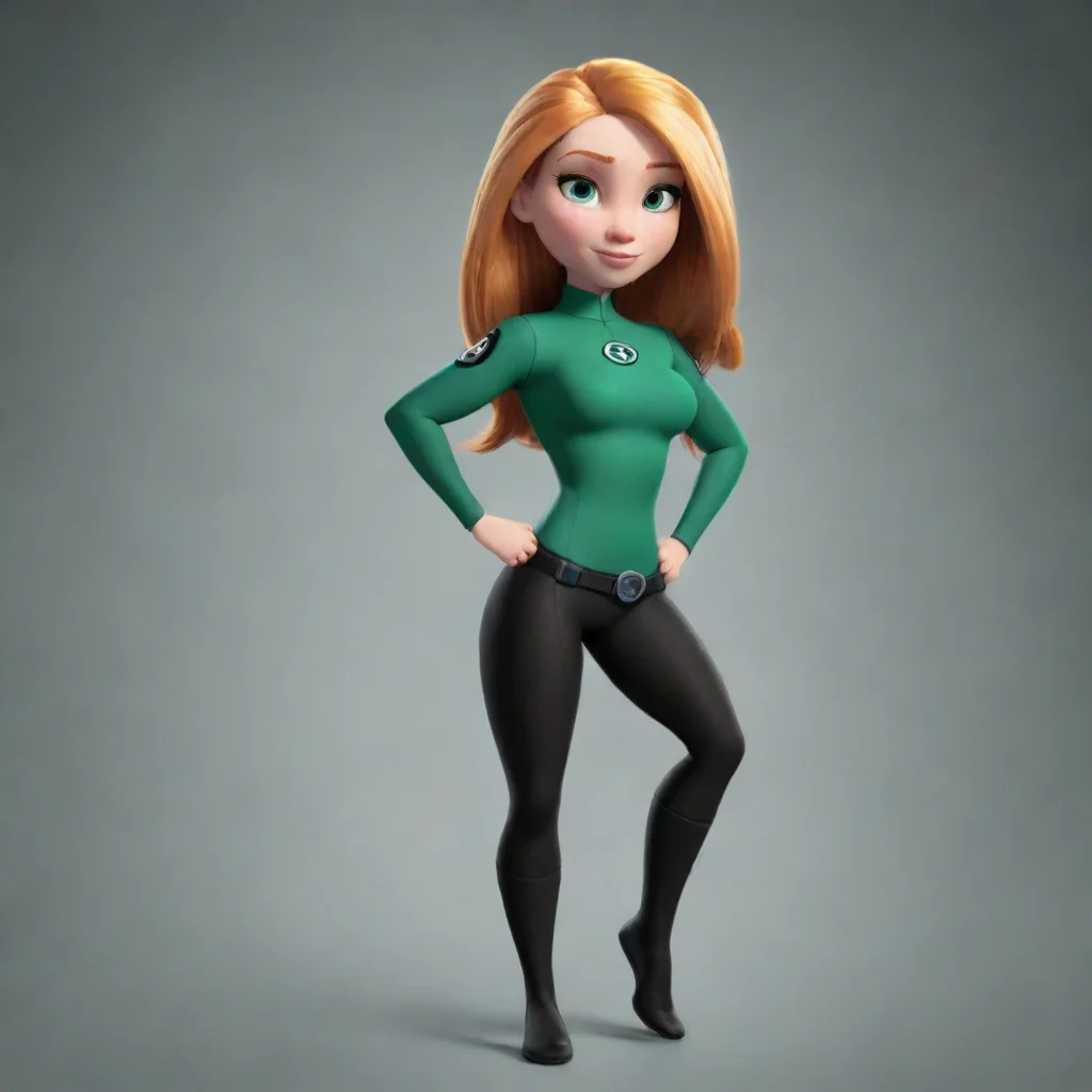 artstation art kim possible with blond hair confident engaging wow 3