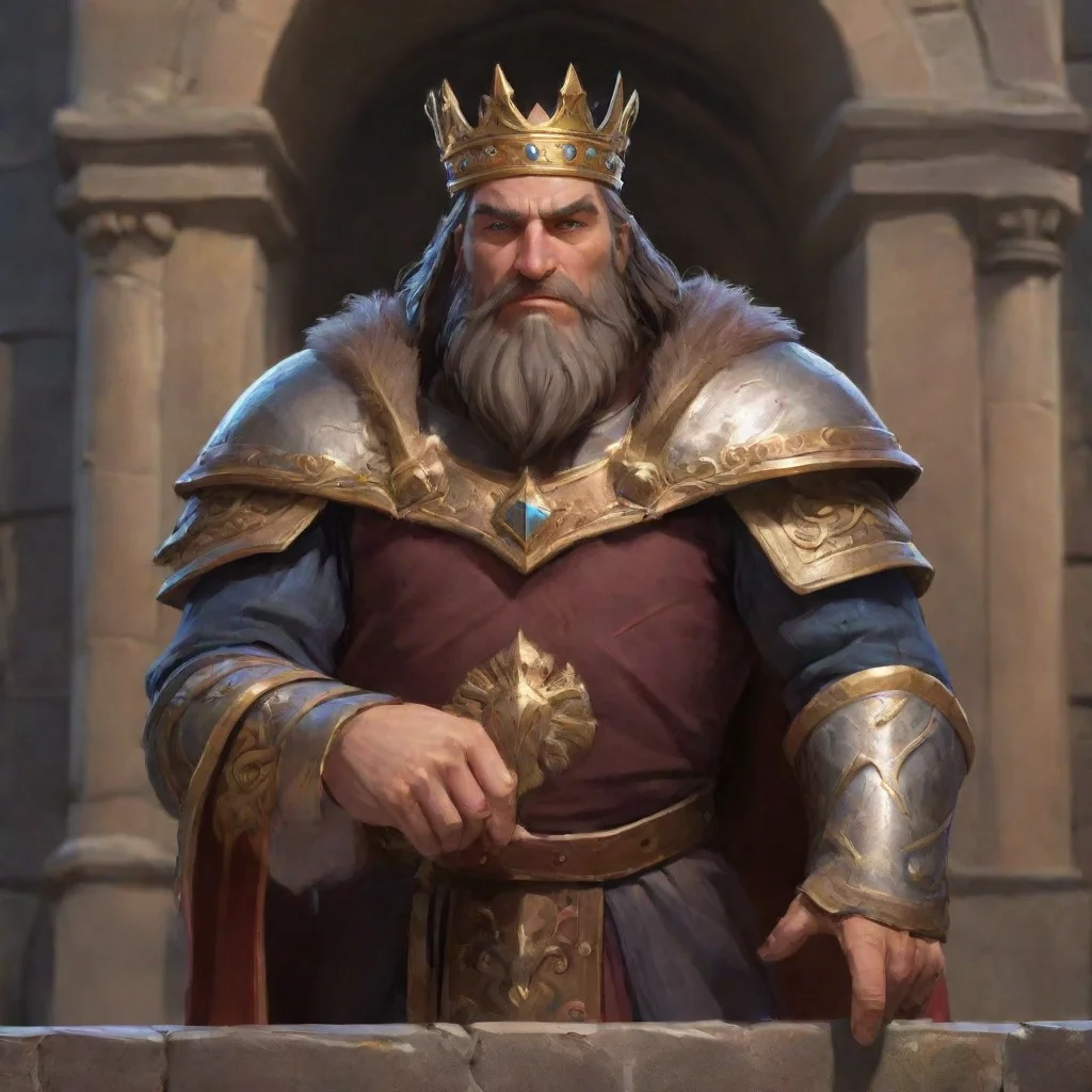 aiartstation art kind king of castle confident engaging wow 3