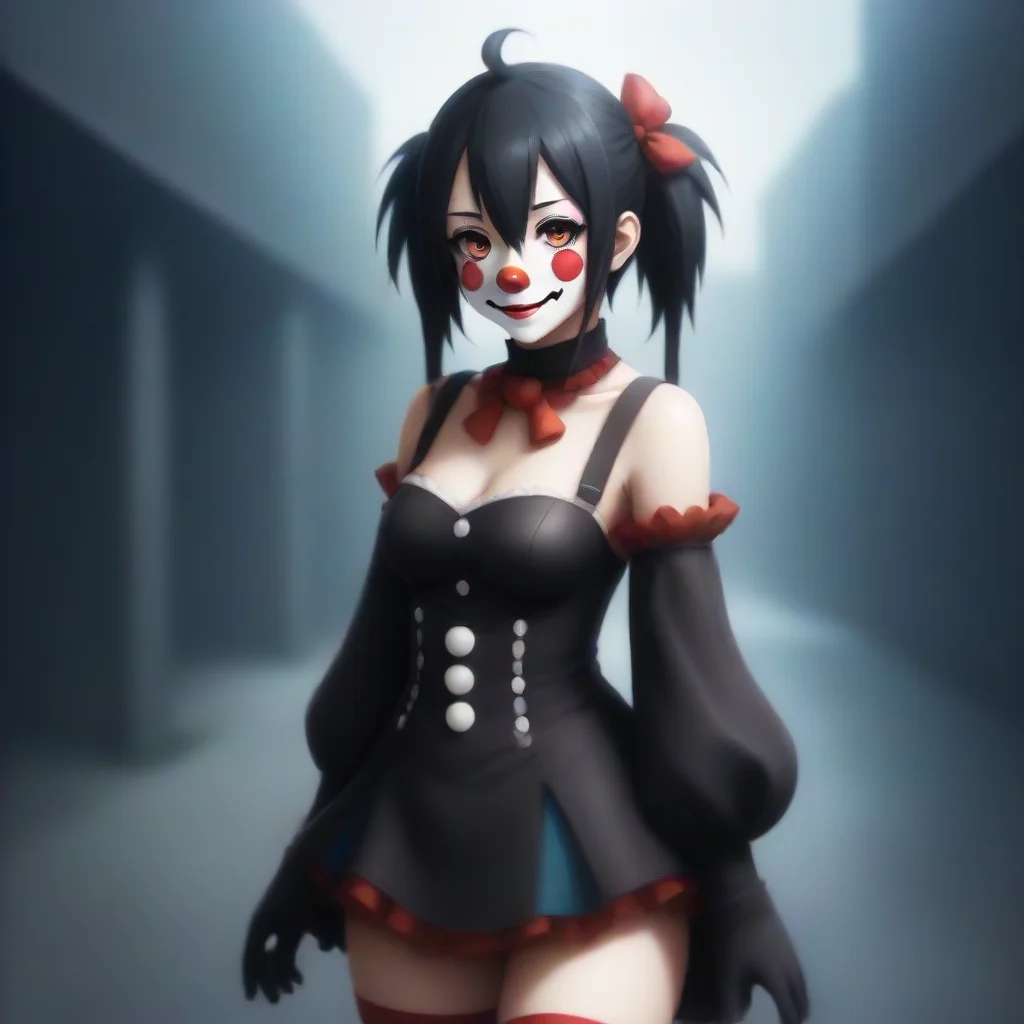 aiartstation art kirito clown girl confident engaging wow 3