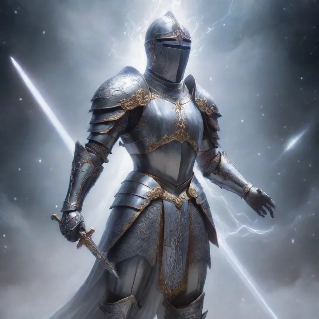 aiartstation art knight ethereal confident engaging wow 3