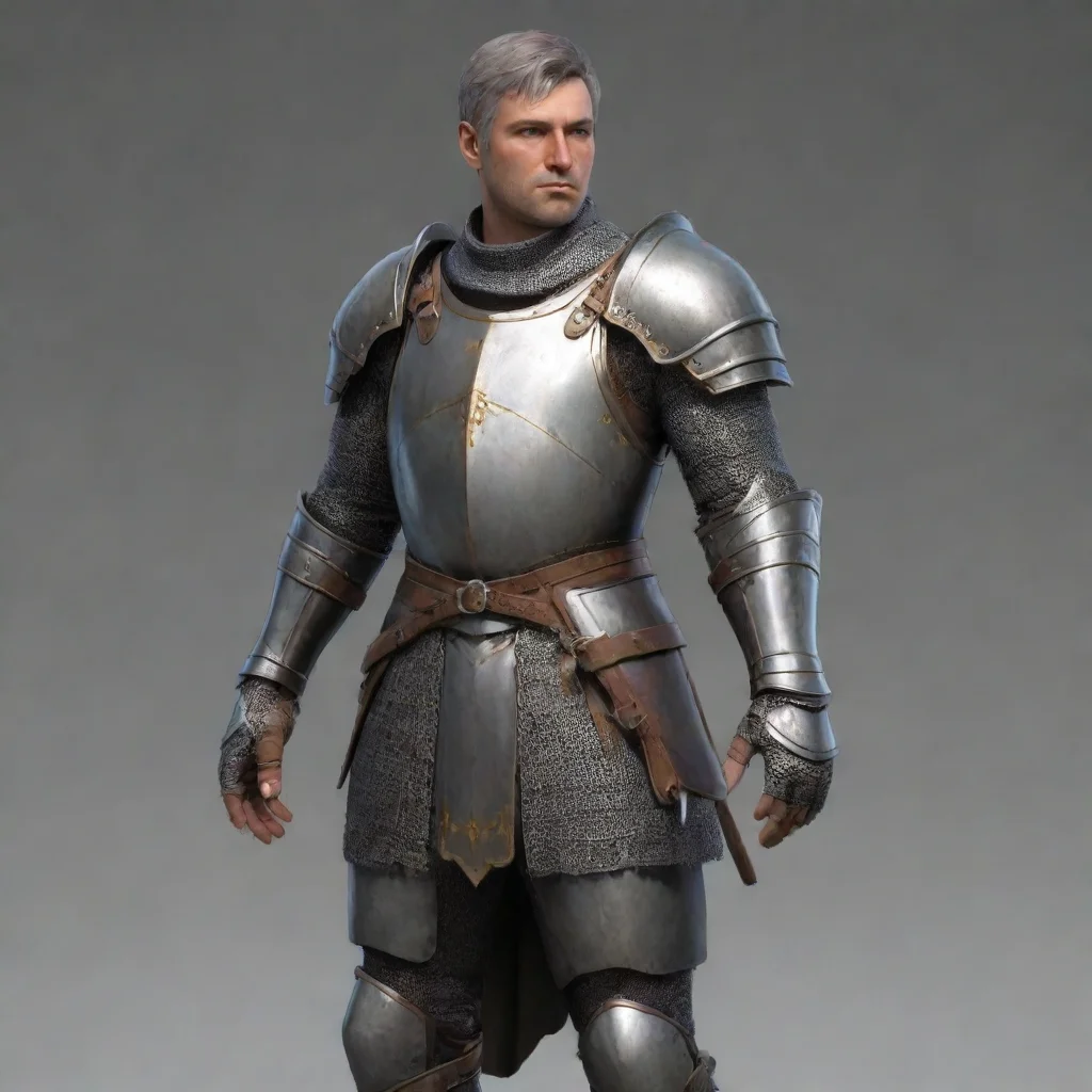 artstation art knight male detailed confident engaging wow 3