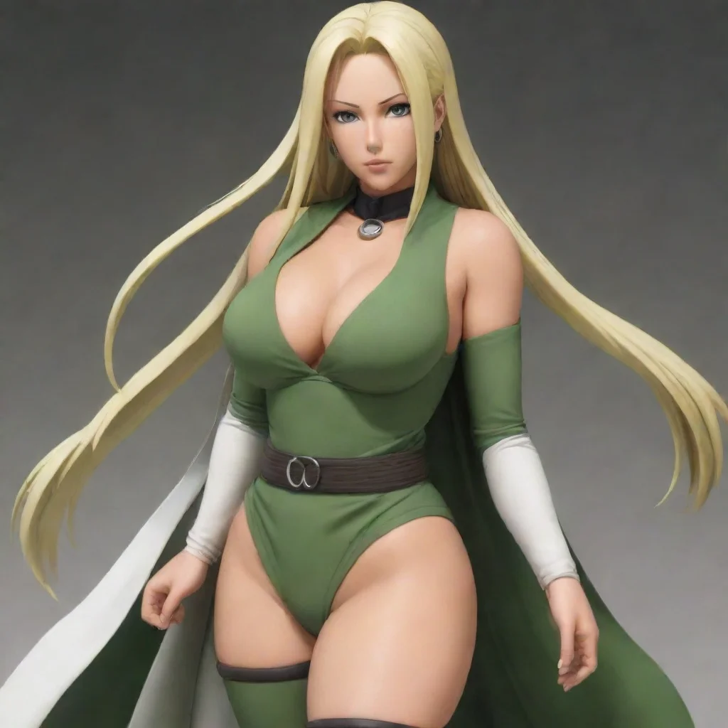 artstation art lady tsunade confident engaging wow 3