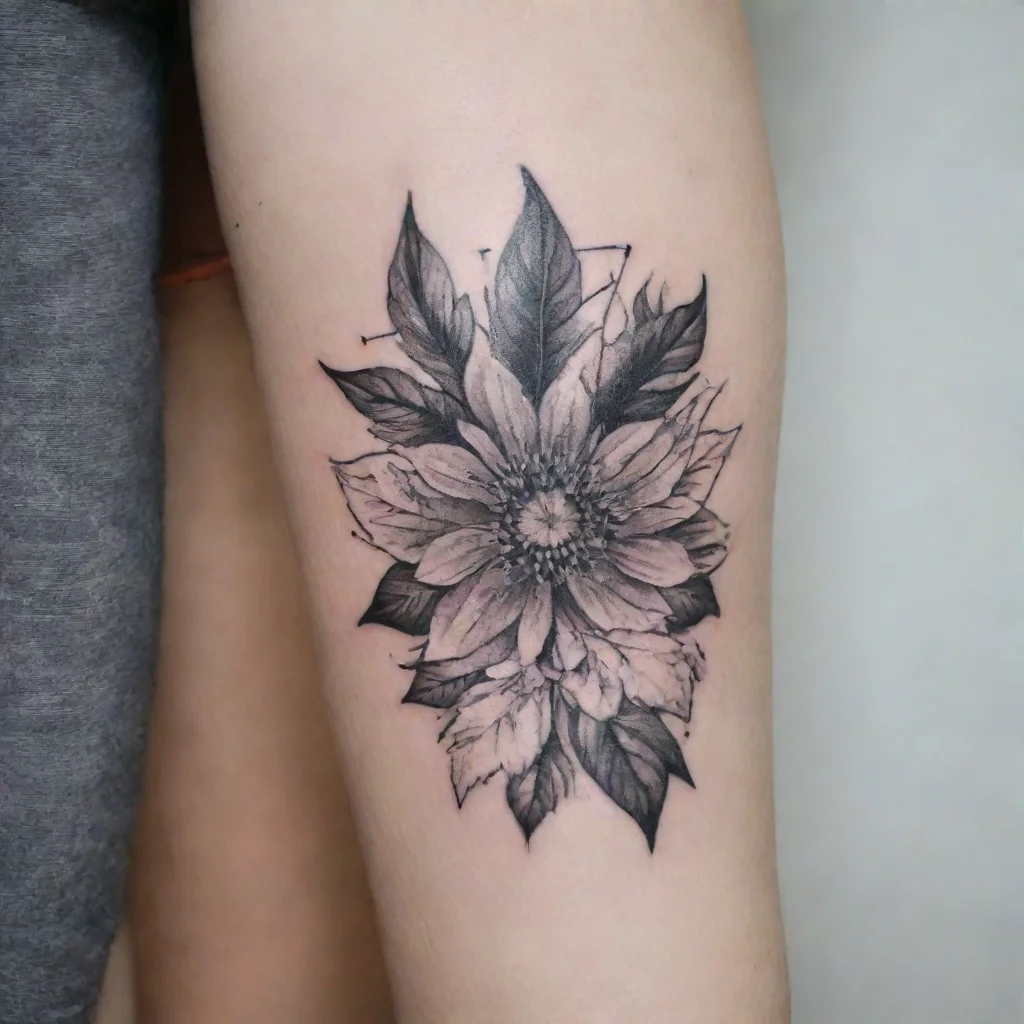 aiartstation art latvian fine line black and white tattoo confident engaging wow 3