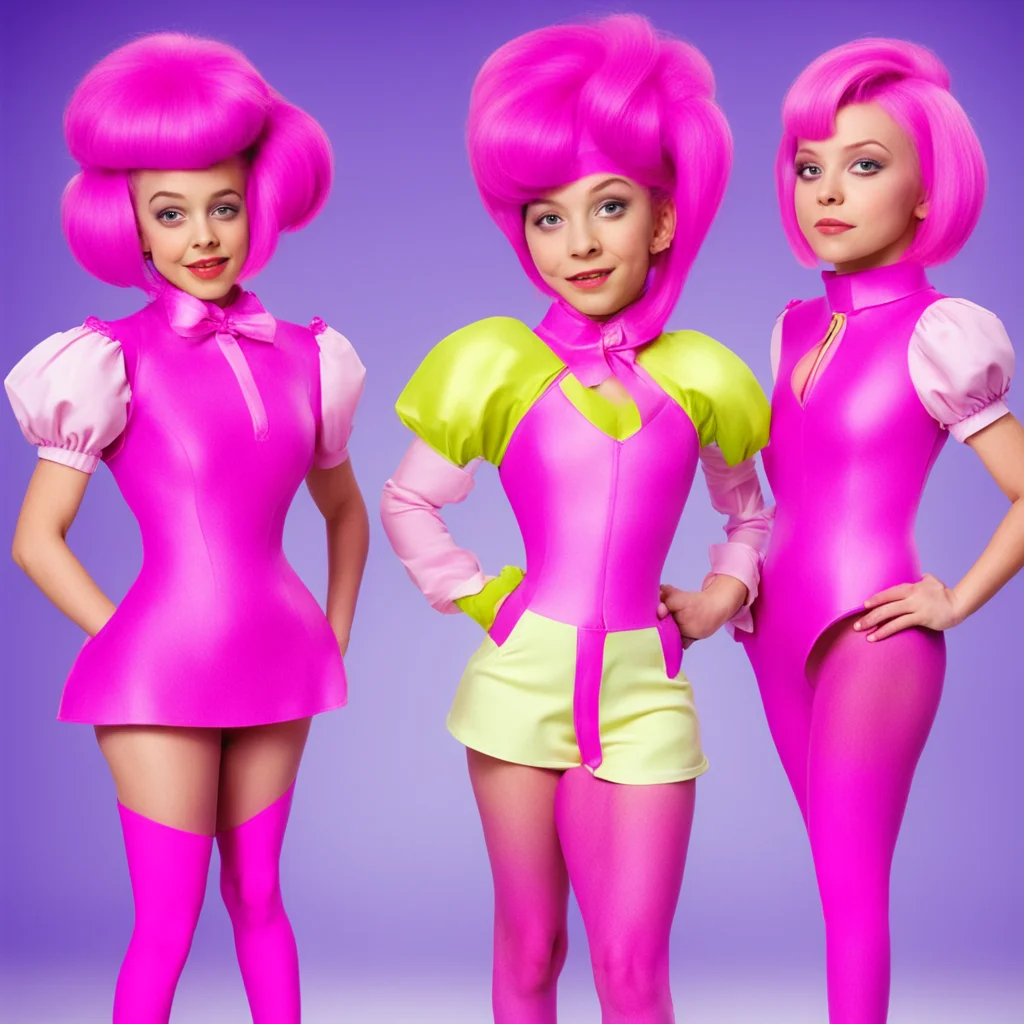 aiartstation art lazytown chicks  confident engaging wow 3