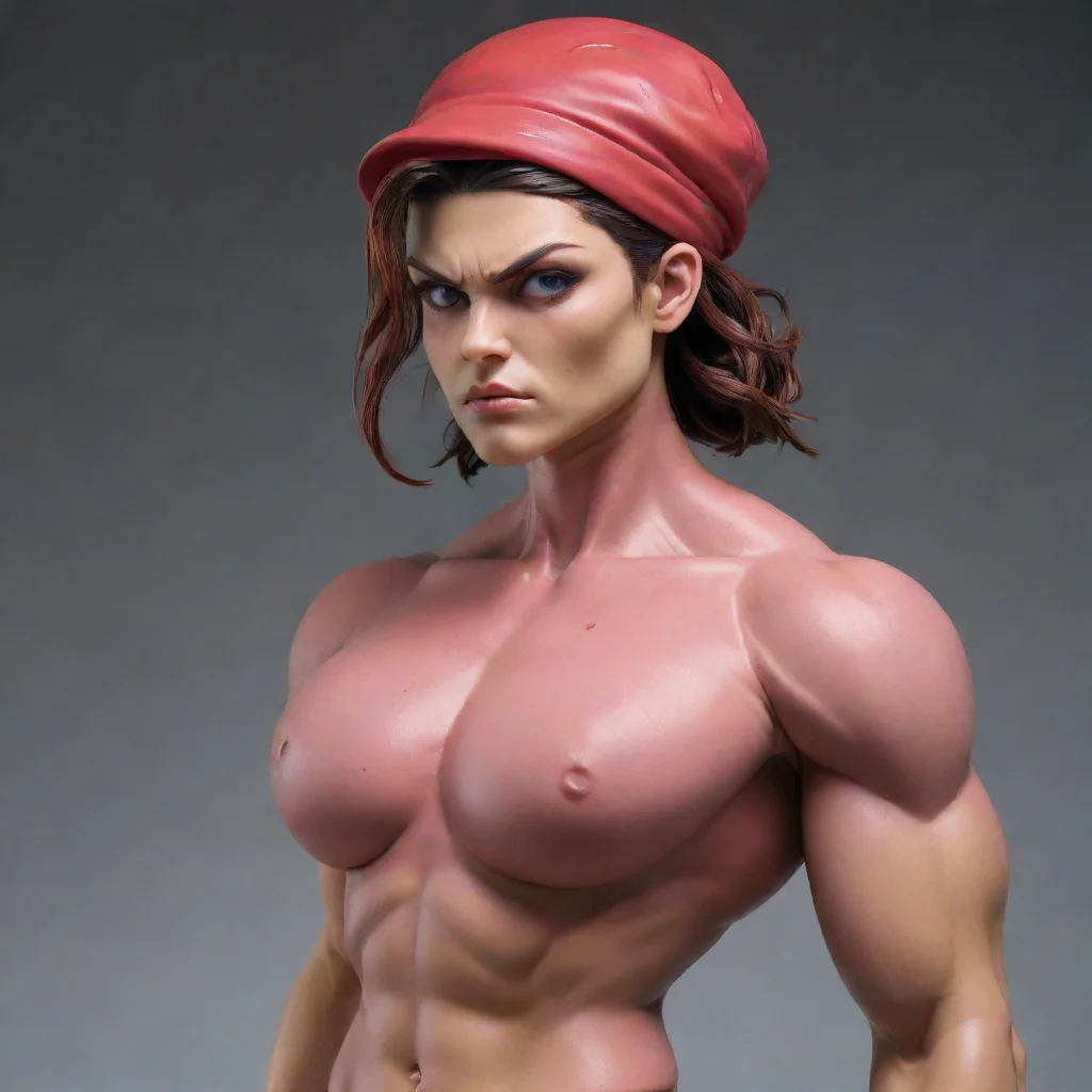 aiartstation art lean beef patty strong humanoid female menacing aspect 12f confident engaging wow 3