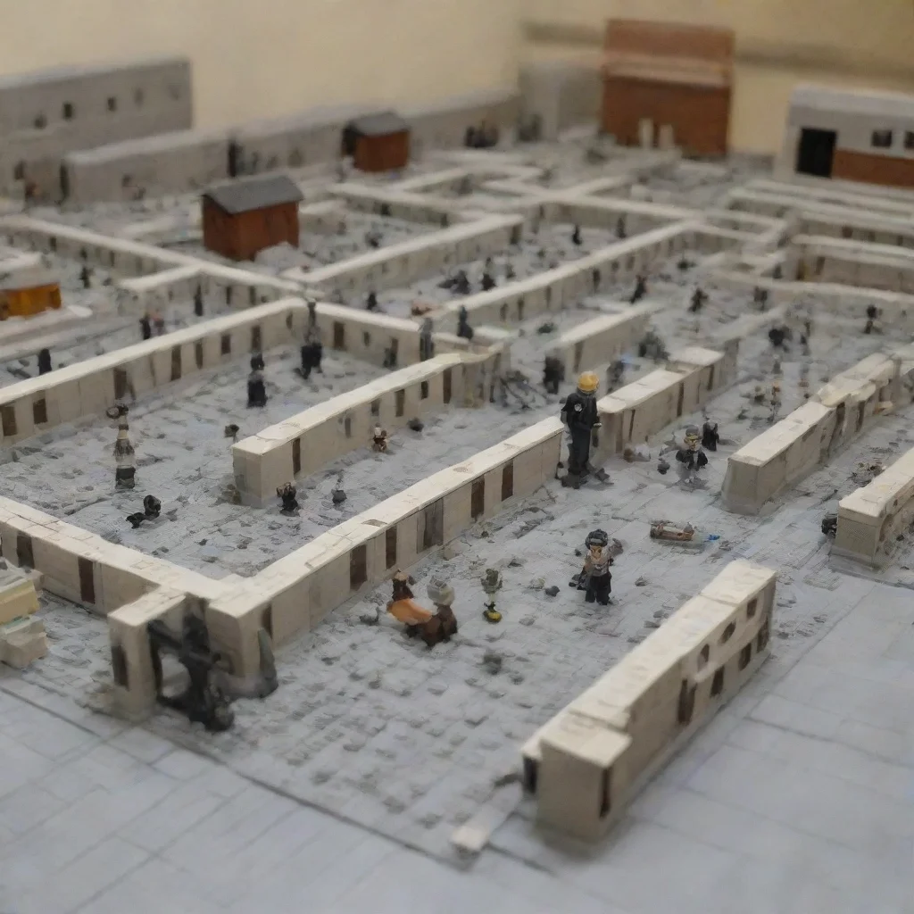 artstation art lego set depicting the holocaust confident engaging wow 3