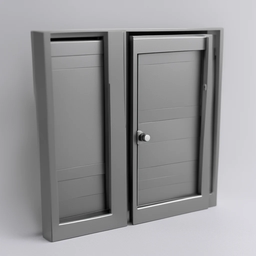 aiartstation art lego set steel door with six divisions confident engaging wow 3