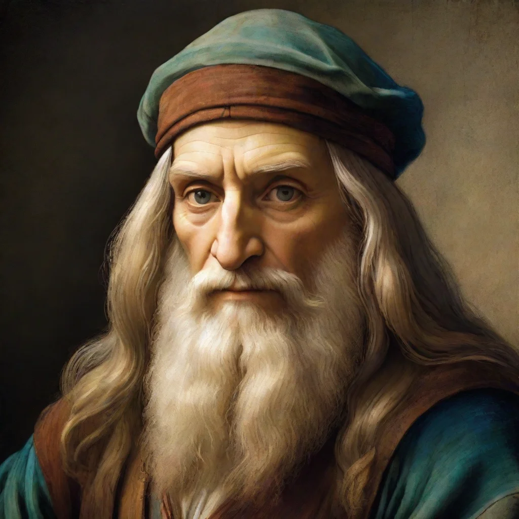 aiartstation art leonardo da vinci epic colorful character awesome hd detailed asthetic quality confident engaging wow 3