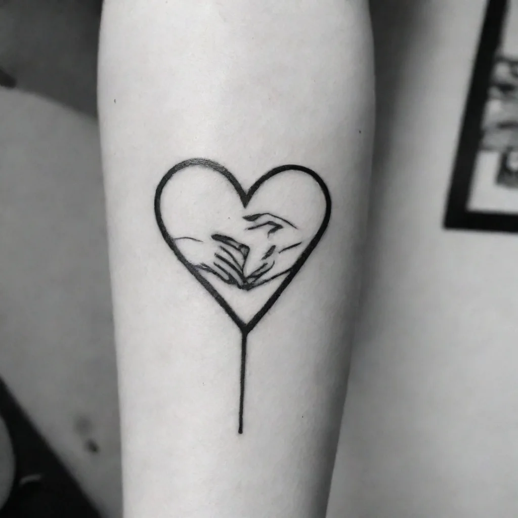 aiartstation art lesbians fine line black and white tattoo confident engaging wow 3