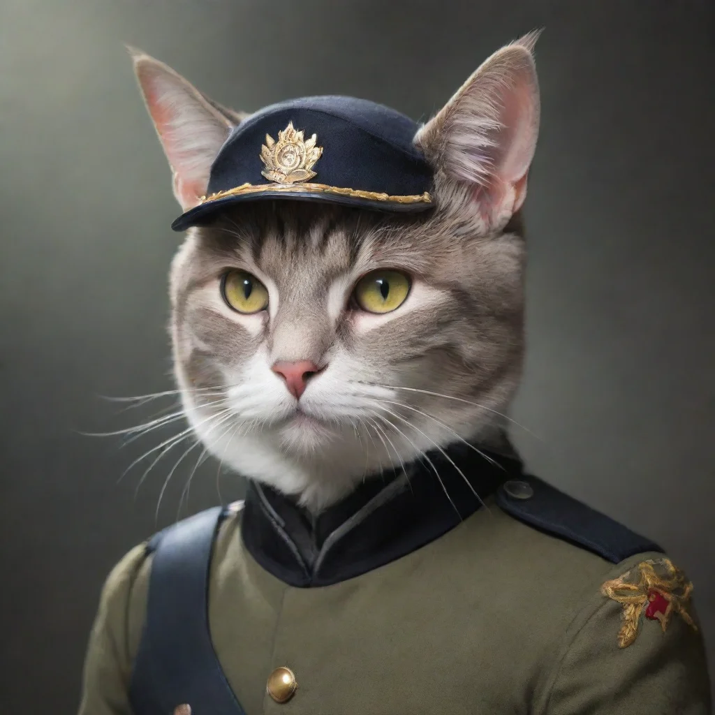 aiartstation art lieutenant meow confident engaging wow 3
