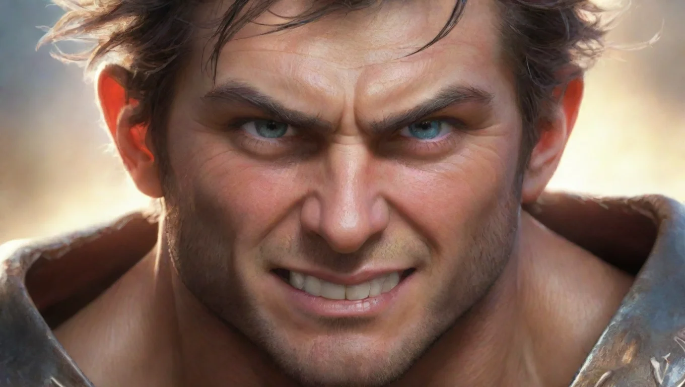 aiartstation art life force champion heroic character energetic wonderful fantasy character humble kind close up face eyes clear wow masculine man confident engaging wow 3 widescreen
