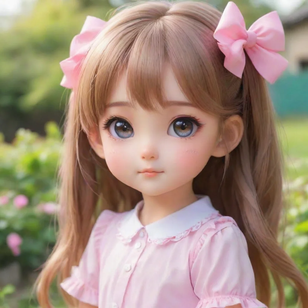 aiartstation art little cute loli girl confident engaging wow 3
