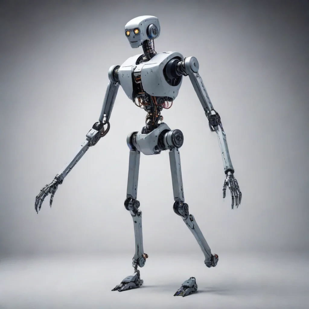 artstation art long armed robot confident engaging wow 3