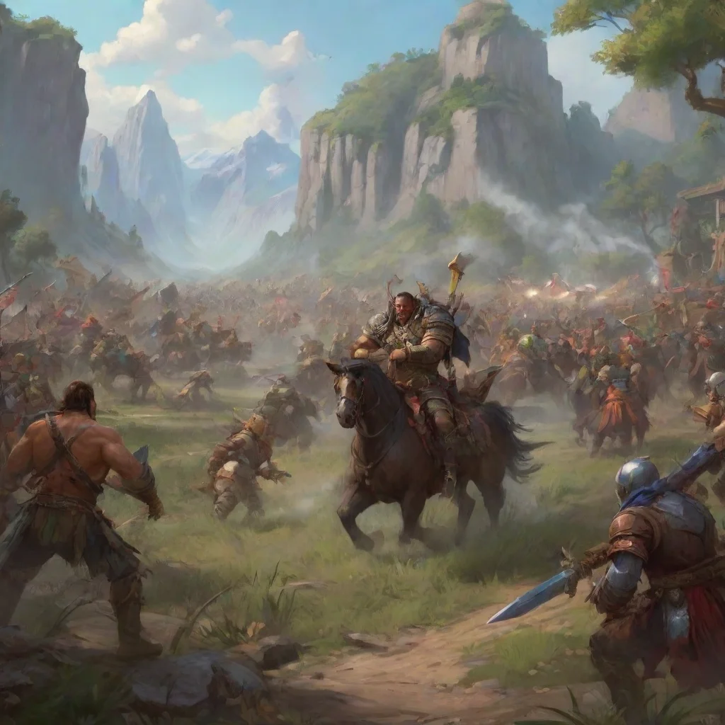 aiartstation art los campos de batalla confident engaging wow 3
