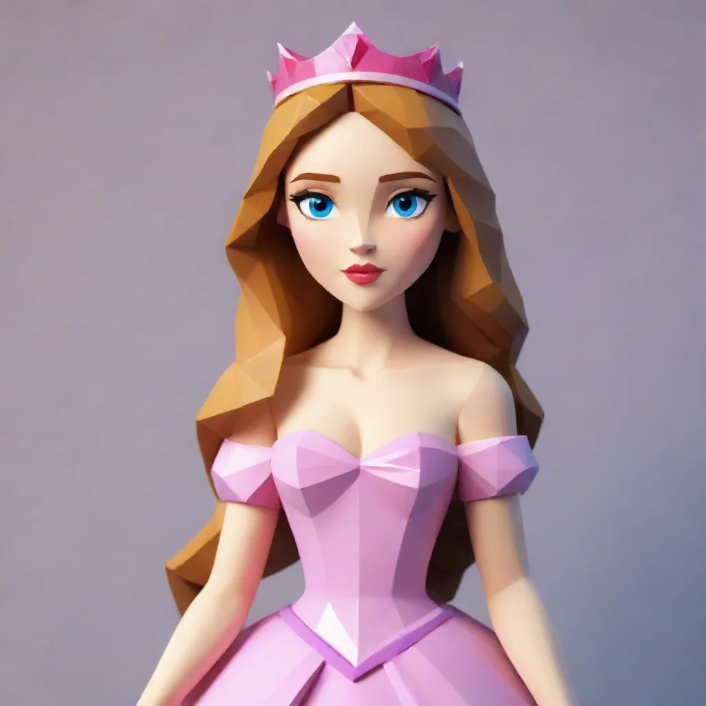 artstation art low poly princess hd confident engaging wow 3