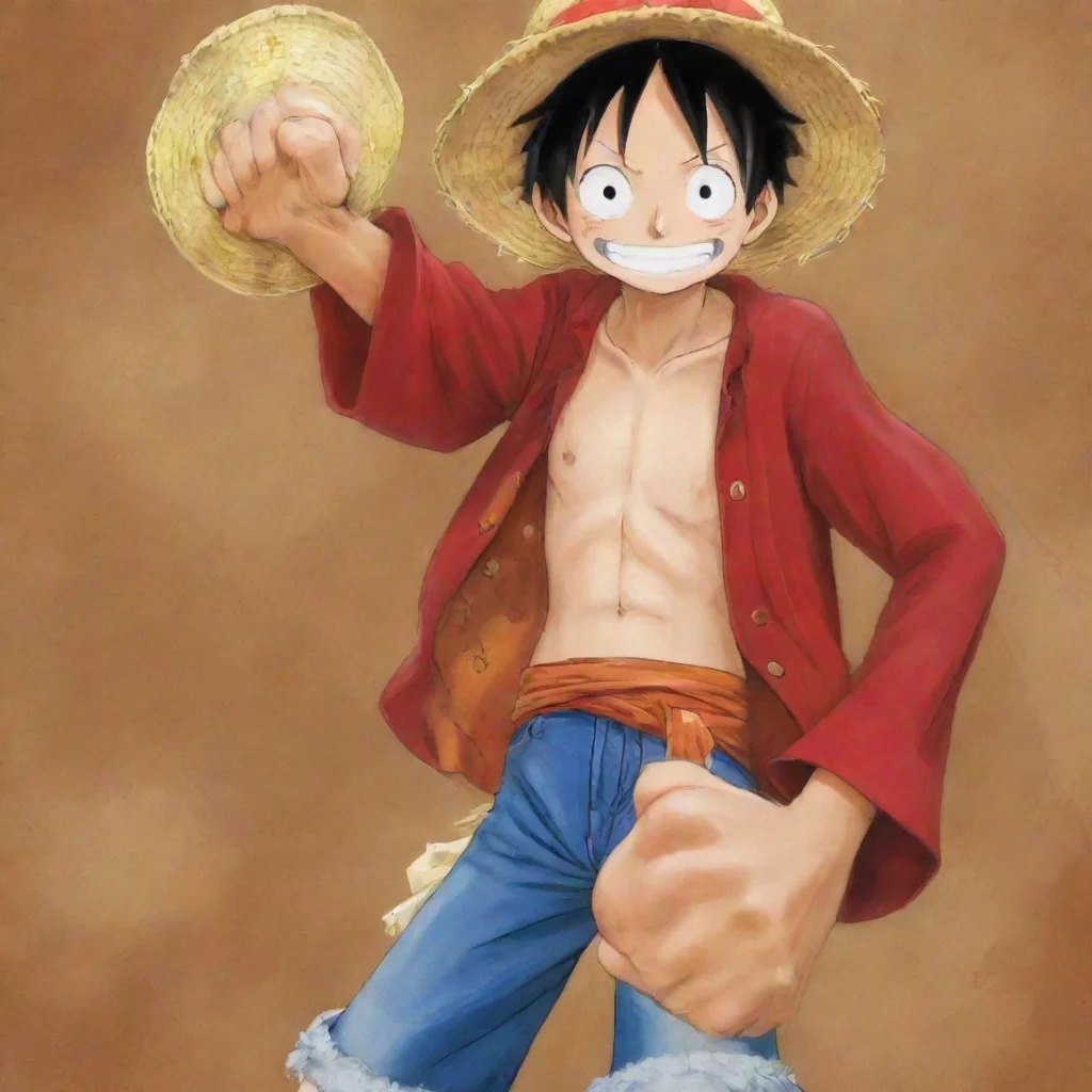 artstation art luffy confident engaging wow 3