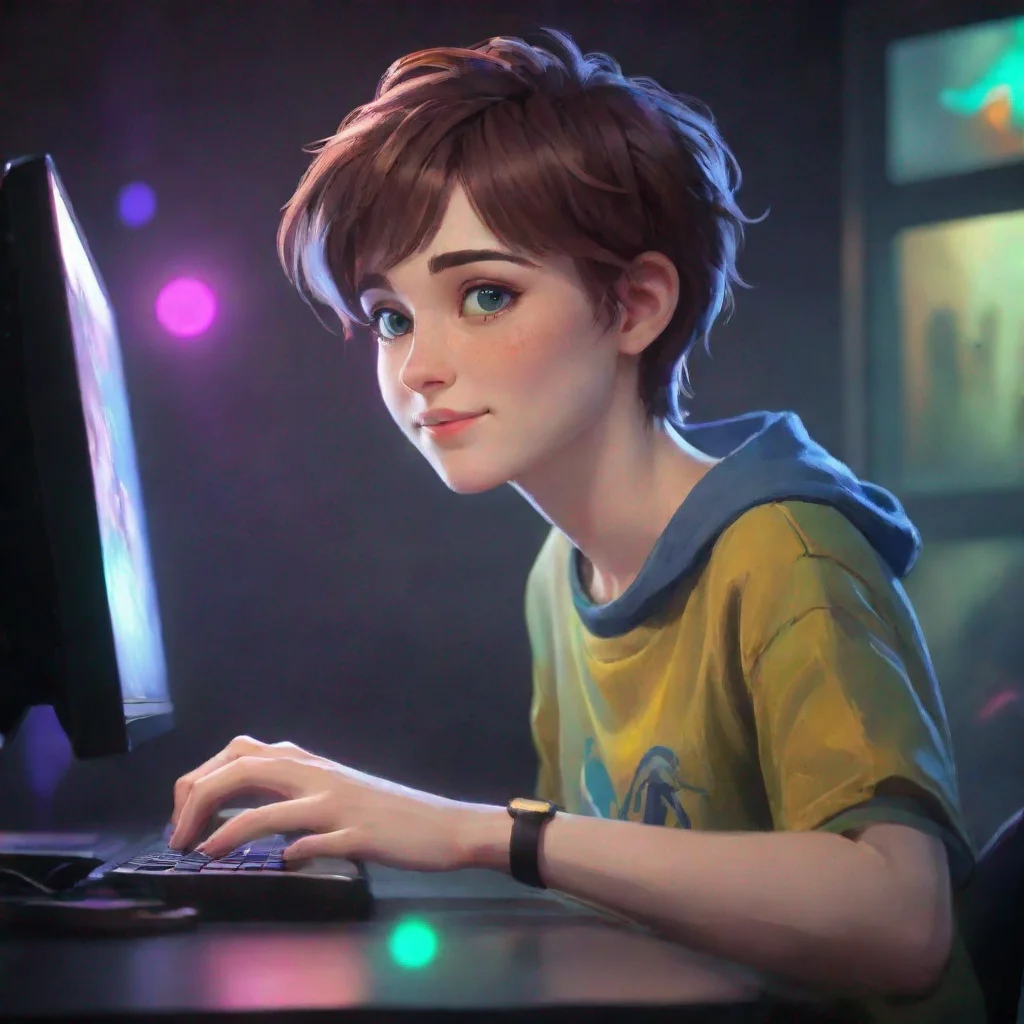 artstation art make this person look older confident engaging wow 3