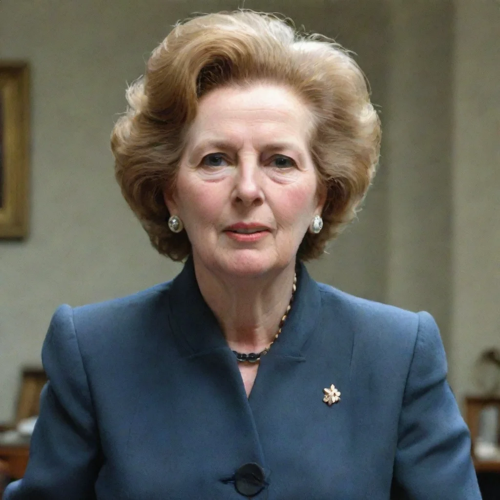 artstation art margaret thatcher confident engaging wow 3