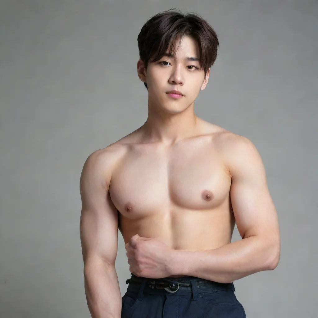 aiartstation art masculine bts confident engaging wow 3