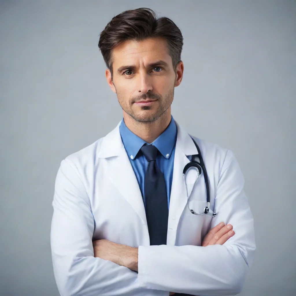 aiartstation art masculine doctor confident engaging wow 3
