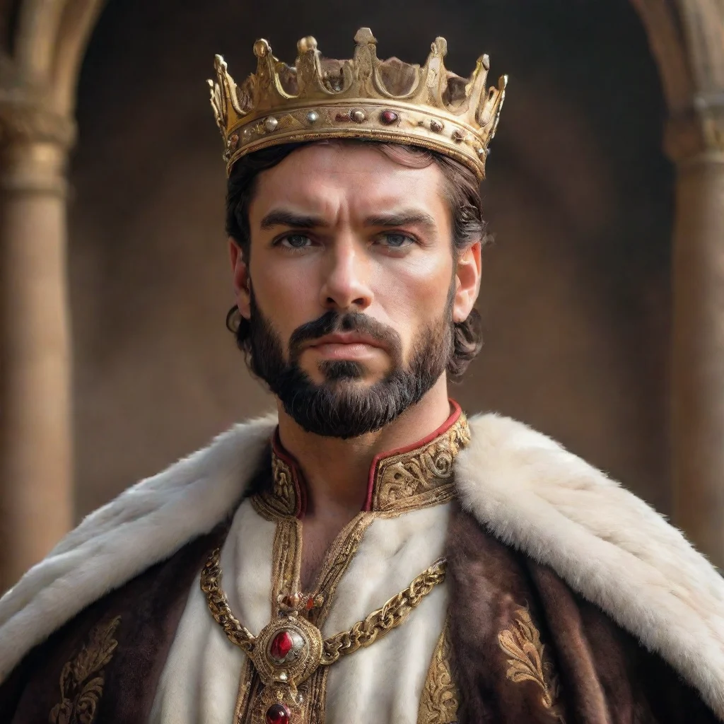 aiartstation art masculine handsome king confident engaging wow 3