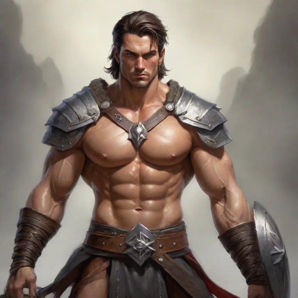 aiartstation art masculine warrior hd art confident engaging wow 3